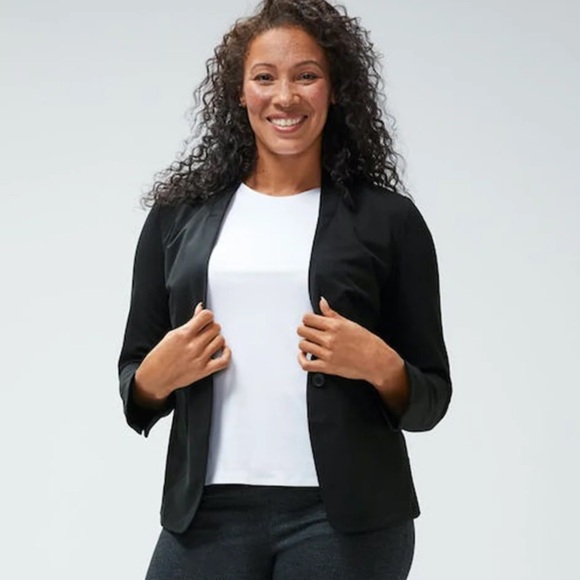 Ministry of Supply Women's Kinetic Blazer Navy Size 10 (NWOT) - Picture 2 of 8